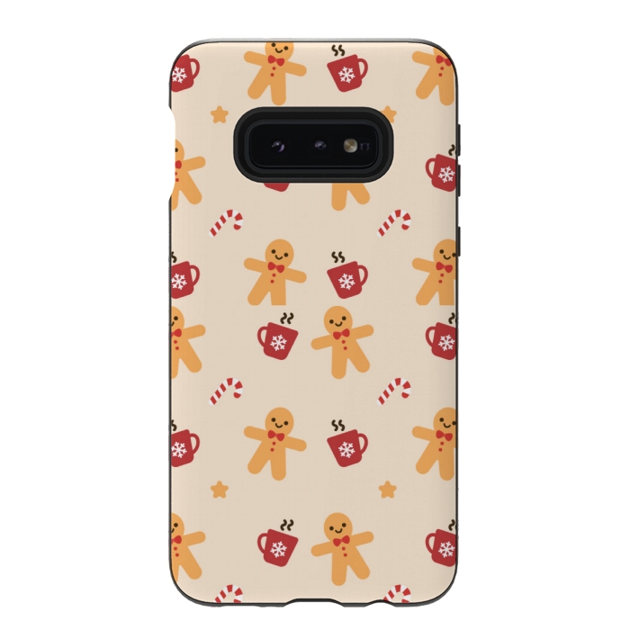 Galaxy S10e StrongFit ginger bread love 3  by MALLIKA