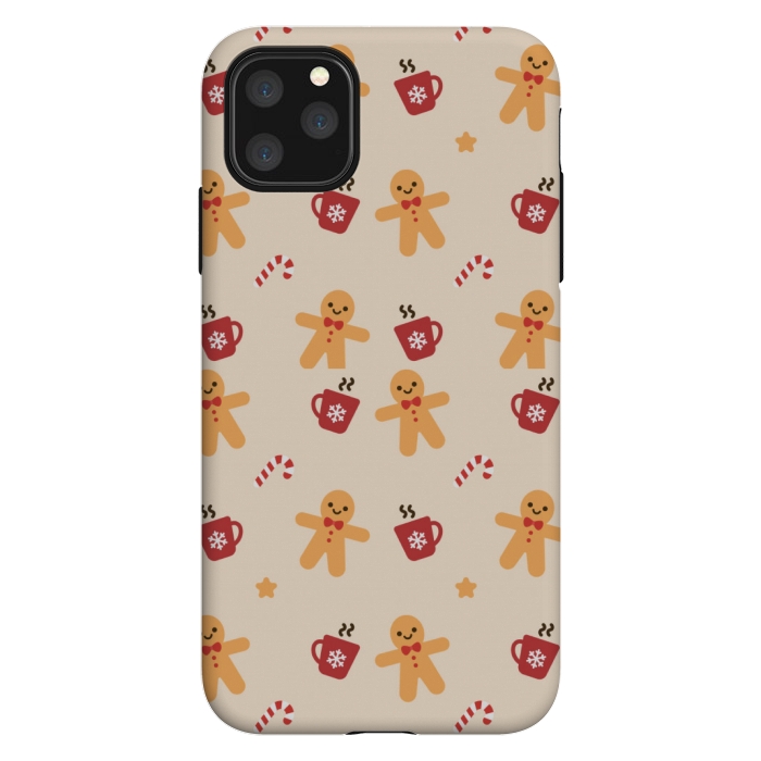 iPhone 11 Pro Max StrongFit ginger bread love 3  by MALLIKA