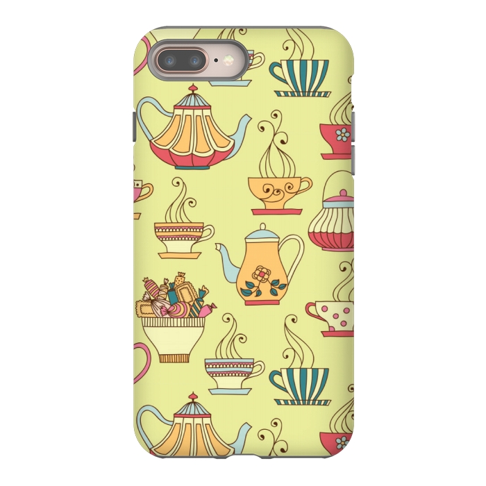iPhone 7 plus StrongFit antique cups love by MALLIKA