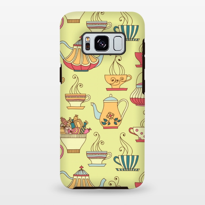 Galaxy S8 plus StrongFit antique cups love by MALLIKA