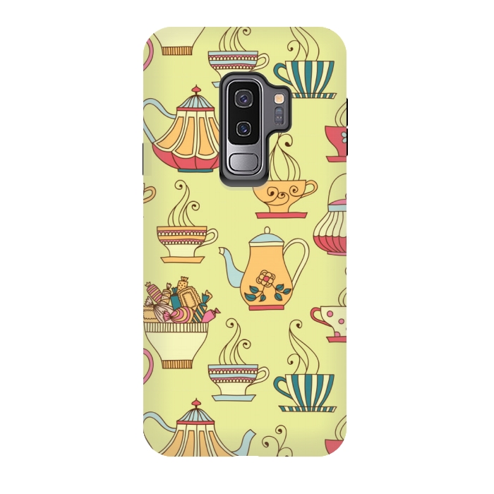 Galaxy S9 plus StrongFit antique cups love by MALLIKA