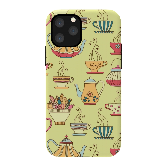 iPhone 11 Pro StrongFit antique cups love by MALLIKA