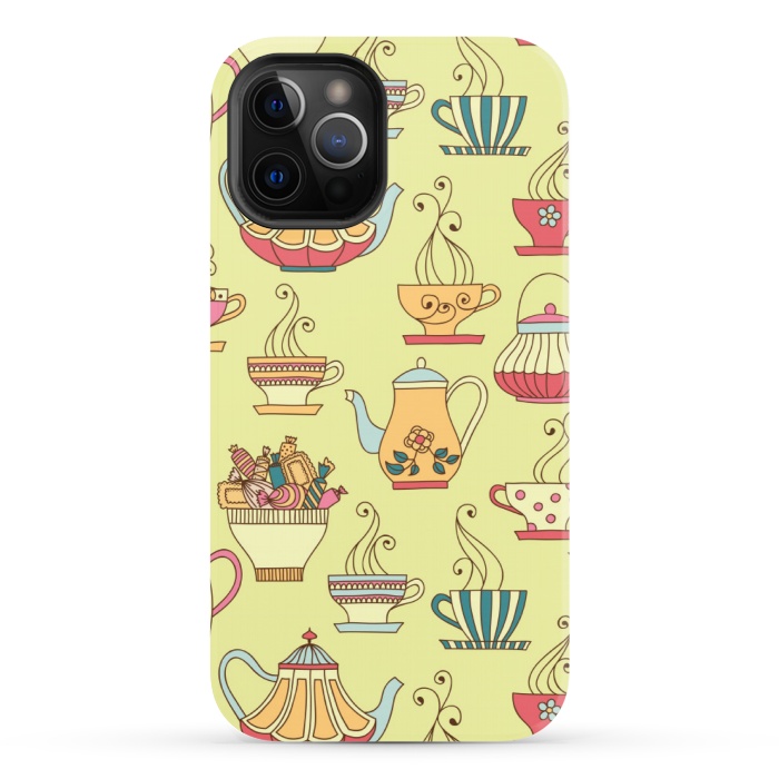 iPhone 12 Pro StrongFit antique cups love by MALLIKA
