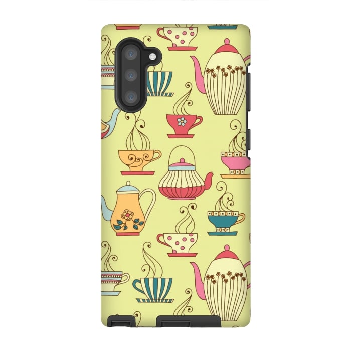 Galaxy Note 10 StrongFit antique cups love by MALLIKA