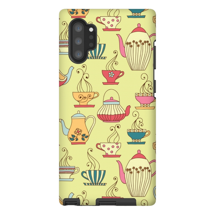 Galaxy Note 10 plus StrongFit antique cups love by MALLIKA