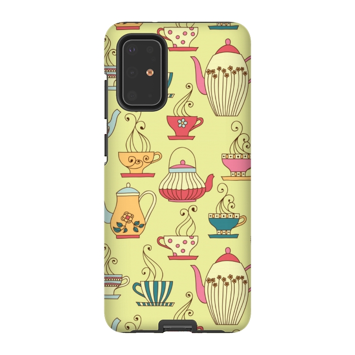 Galaxy S20 Plus StrongFit antique cups love by MALLIKA