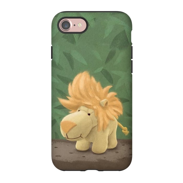 iPhone 7 StrongFit Cute lion by Laura Nagel