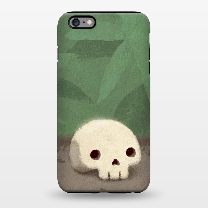 iPhone 6/6s plus StrongFit Jungle skull by Laura Nagel