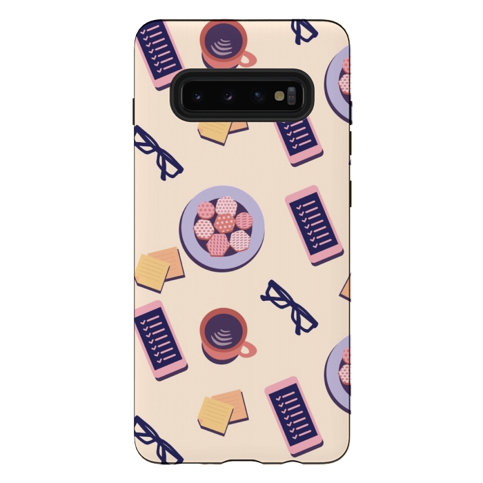 Galaxy S10 plus StrongFit cookies love 2 by MALLIKA