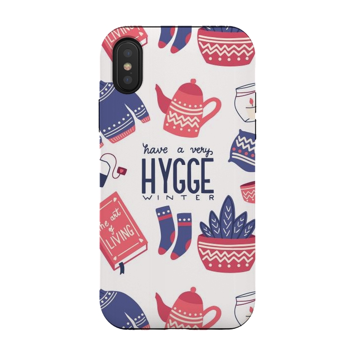 iPhone Xs / X StrongFit Hygge items 001 by Jelena Obradovic
