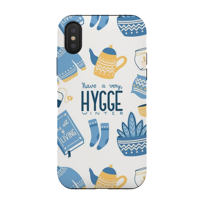 iPhone Xs / X StrongFit Hygge concept 004 by Jelena Obradovic