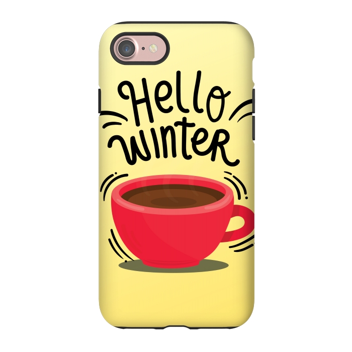 iPhone 7 StrongFit hello winter by MALLIKA