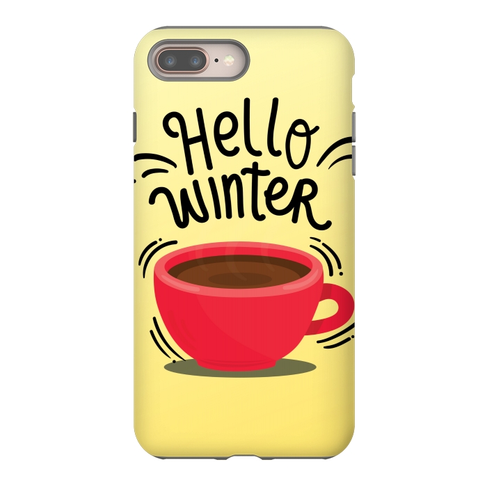 iPhone 7 plus StrongFit hello winter by MALLIKA