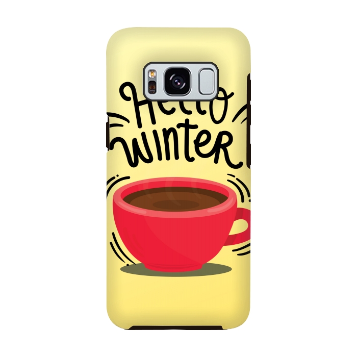 Galaxy S8 StrongFit hello winter by MALLIKA