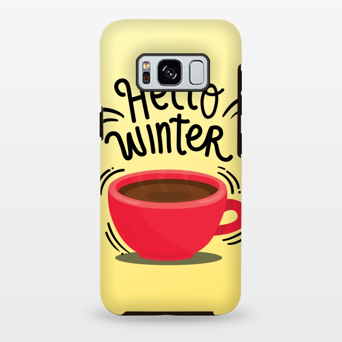 Galaxy S8 plus StrongFit hello winter by MALLIKA