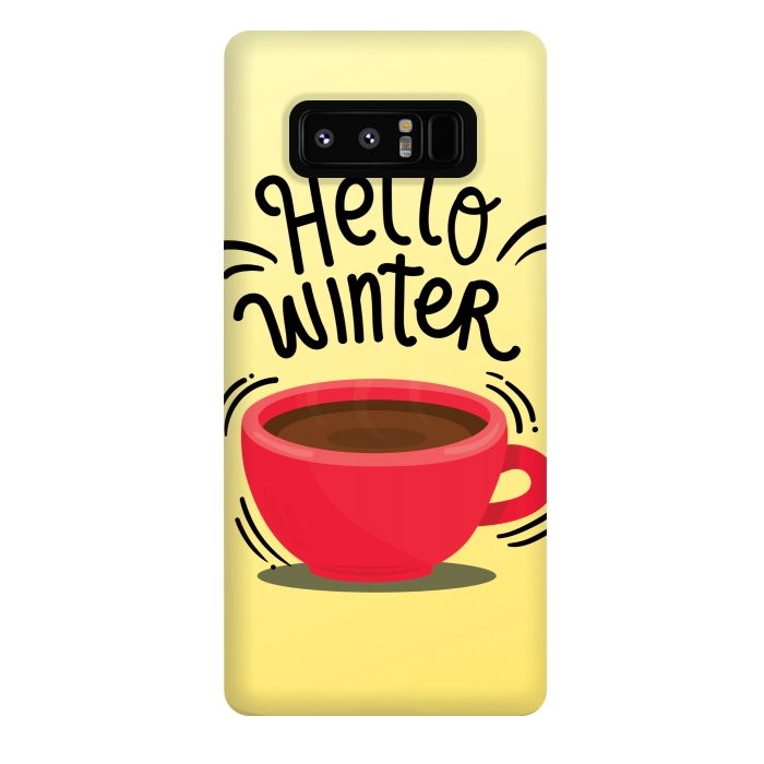 Galaxy Note 8 StrongFit hello winter by MALLIKA