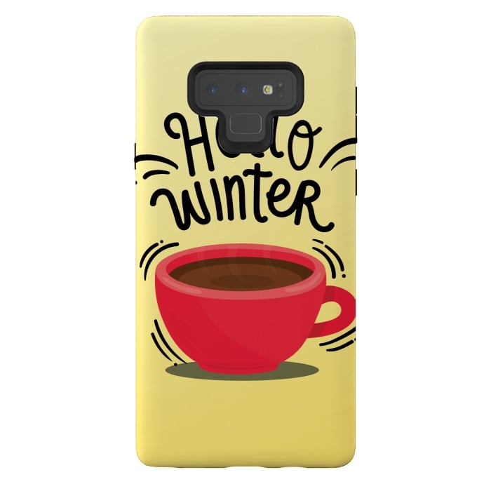 Galaxy Note 9 StrongFit hello winter by MALLIKA