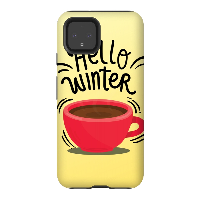 Pixel 4 StrongFit hello winter by MALLIKA