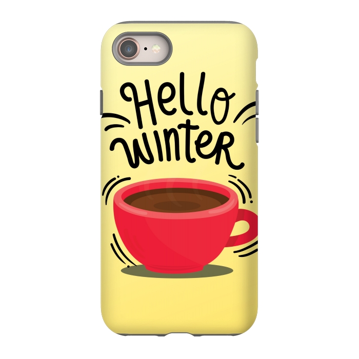 iPhone SE StrongFit hello winter by MALLIKA