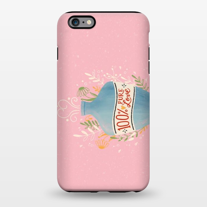 iPhone 6/6s plus StrongFit Love potion. Colorful illustration with bottle of love. by Jelena Obradovic
