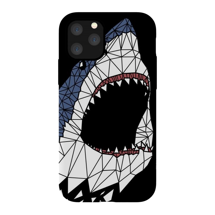 iPhone 11 Pro StrongFit Geometric Shark by Alberto