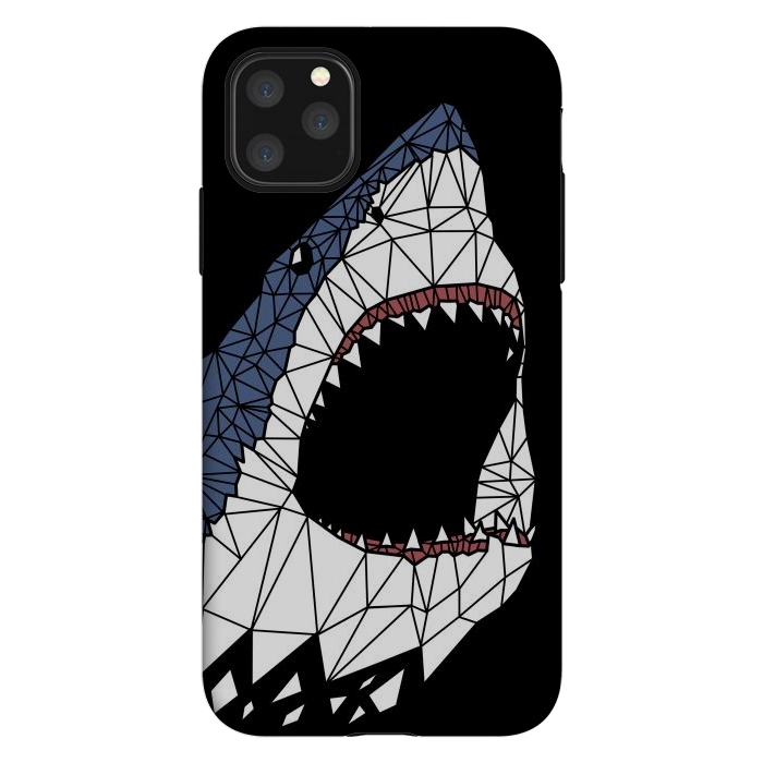 iPhone 11 Pro Max StrongFit Geometric Shark by Alberto