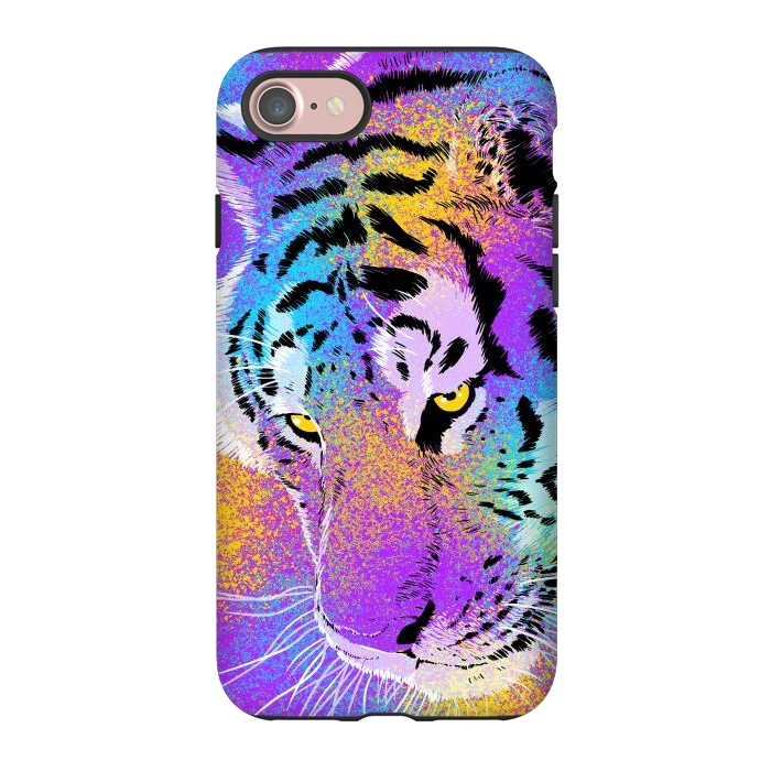 iPhone 7 StrongFit Colorful Tiger by Alberto