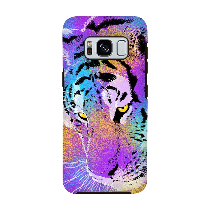 Galaxy S8 StrongFit Colorful Tiger by Alberto