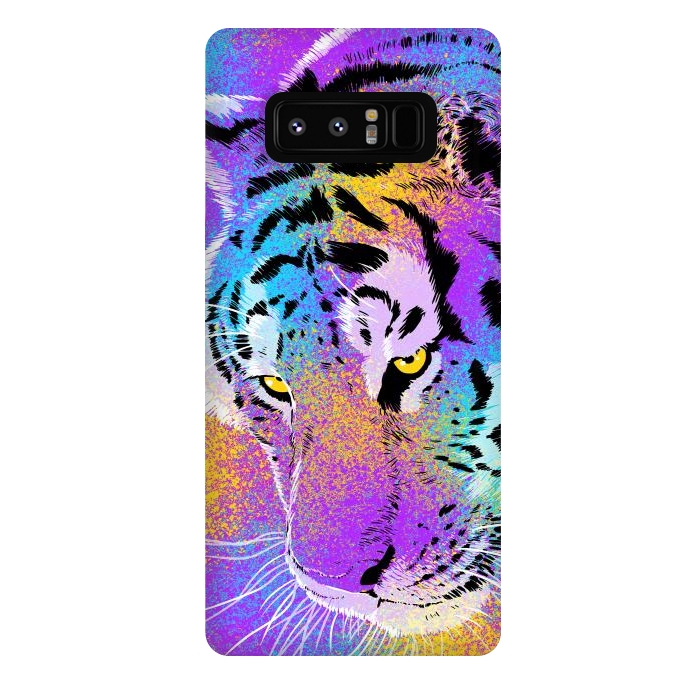 Galaxy Note 8 StrongFit Colorful Tiger by Alberto