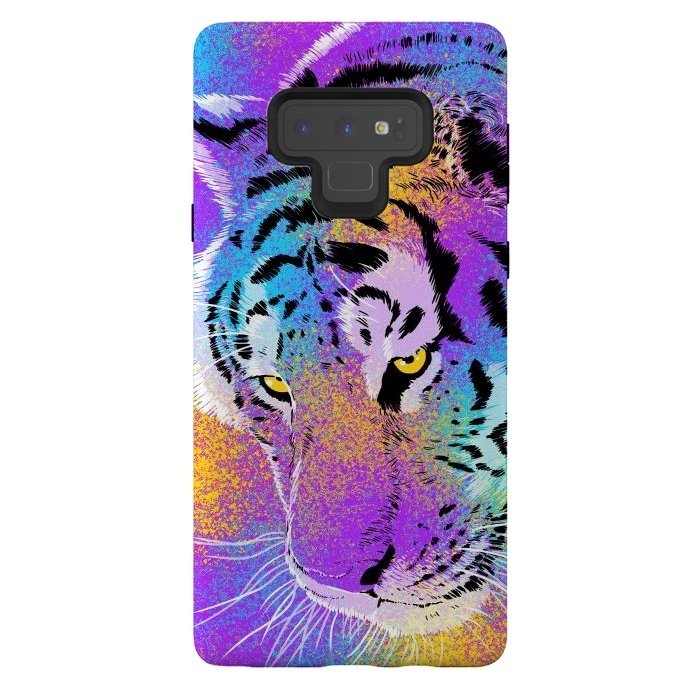 Galaxy Note 9 StrongFit Colorful Tiger by Alberto