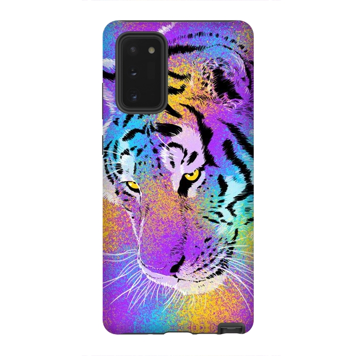 Galaxy Note 20 StrongFit Colorful Tiger by Alberto