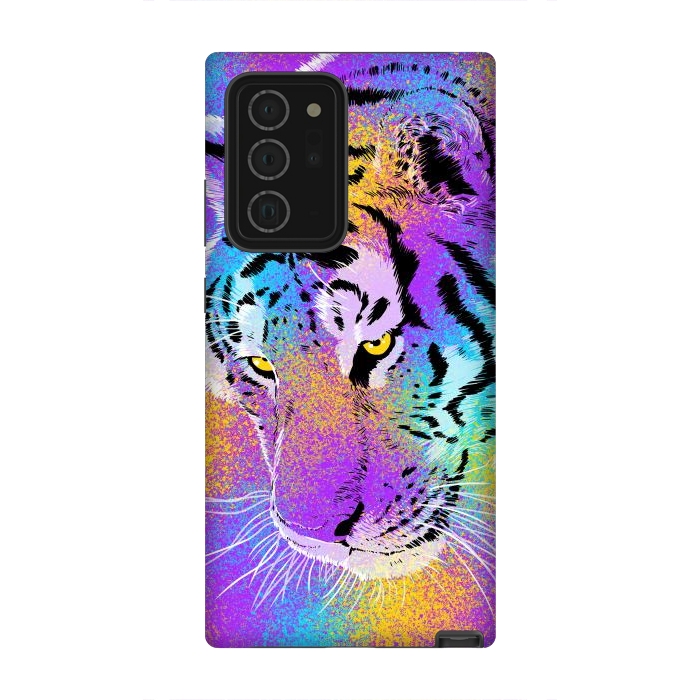Galaxy Note 20 Ultra StrongFit Colorful Tiger by Alberto