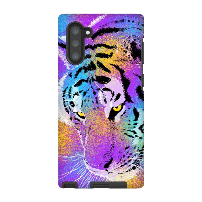 Galaxy Note 10 StrongFit Colorful Tiger by Alberto