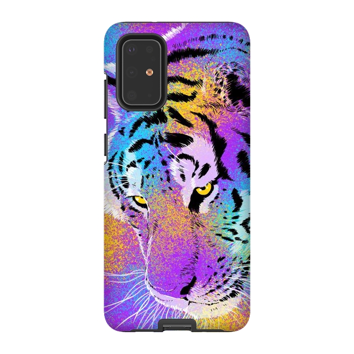 Galaxy S20 Plus StrongFit Colorful Tiger by Alberto