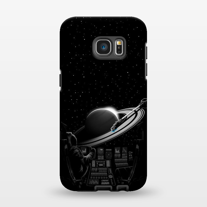 Galaxy S7 EDGE StrongFit Saturn Astronaut Music by Alberto
