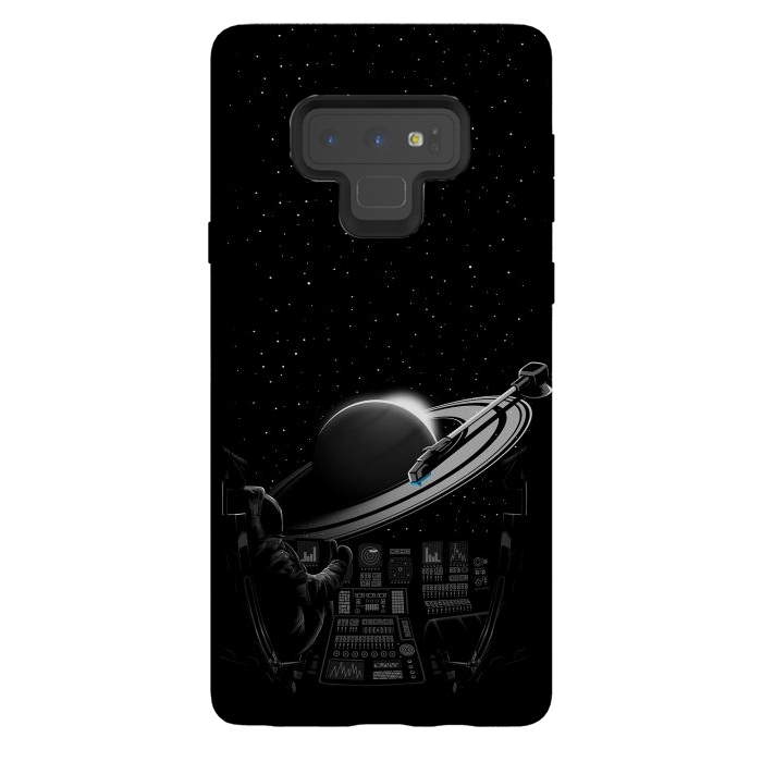 Galaxy Note 9 StrongFit Saturn Astronaut Music by Alberto