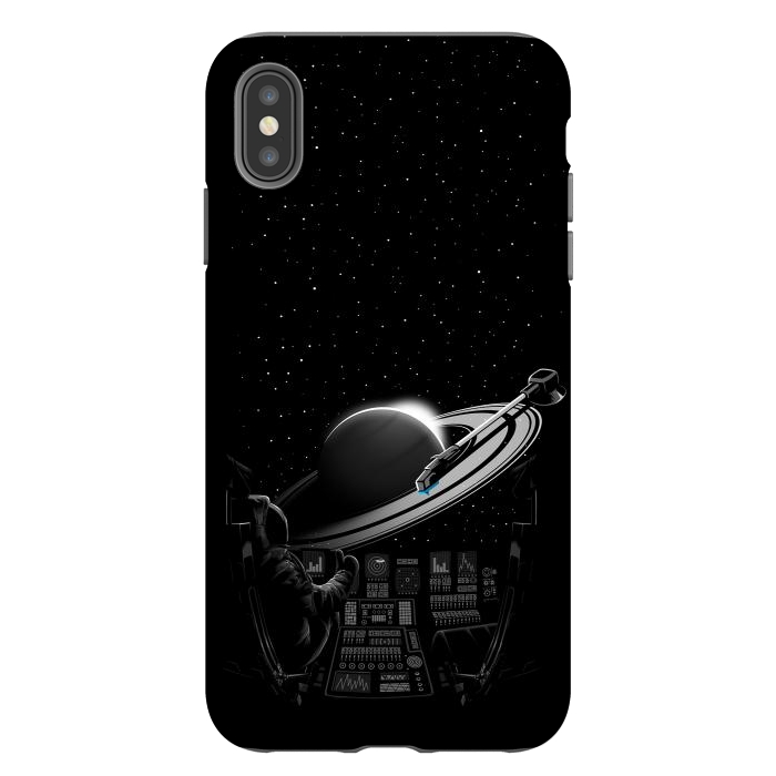 iPhone Xs Max StrongFit Saturn Astronaut Music by Alberto