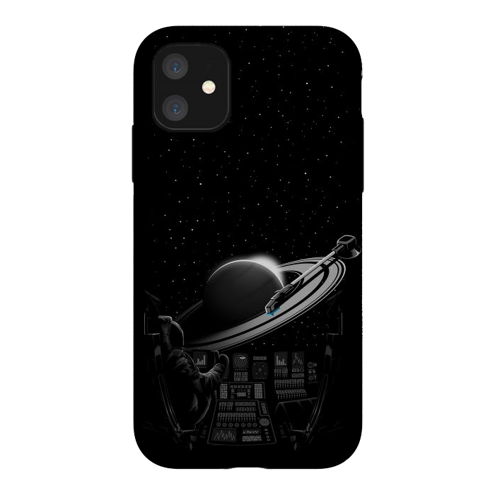 iPhone 11 StrongFit Saturn Astronaut Music by Alberto