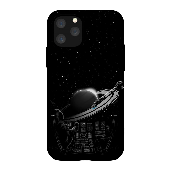 iPhone 11 Pro StrongFit Saturn Astronaut Music by Alberto