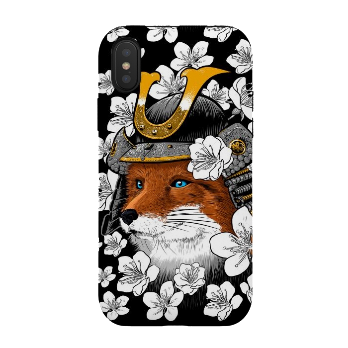 iPhone Xs / X StrongFit Samurai Fox by Alberto