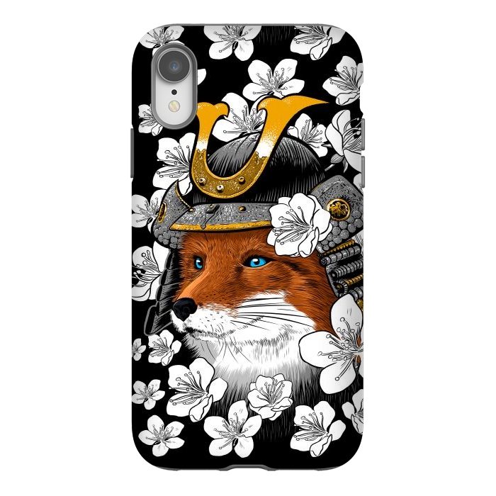 iPhone Xr StrongFit Samurai Fox by Alberto