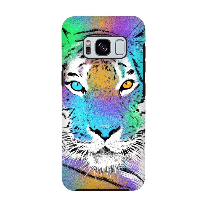 Galaxy S8 StrongFit Tiger Colorful by Alberto
