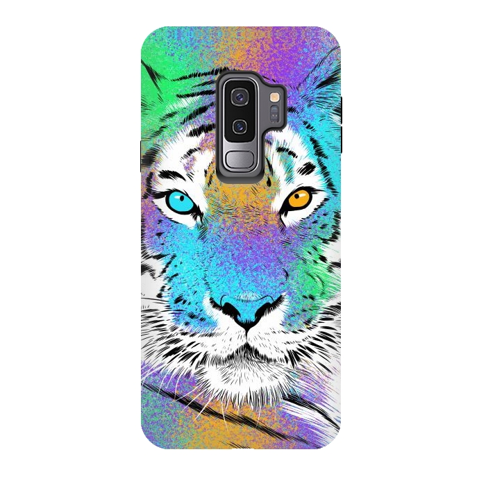 Galaxy S9 plus StrongFit Tiger Colorful by Alberto