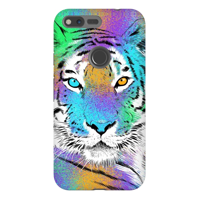 Pixel XL StrongFit Tiger Colorful by Alberto