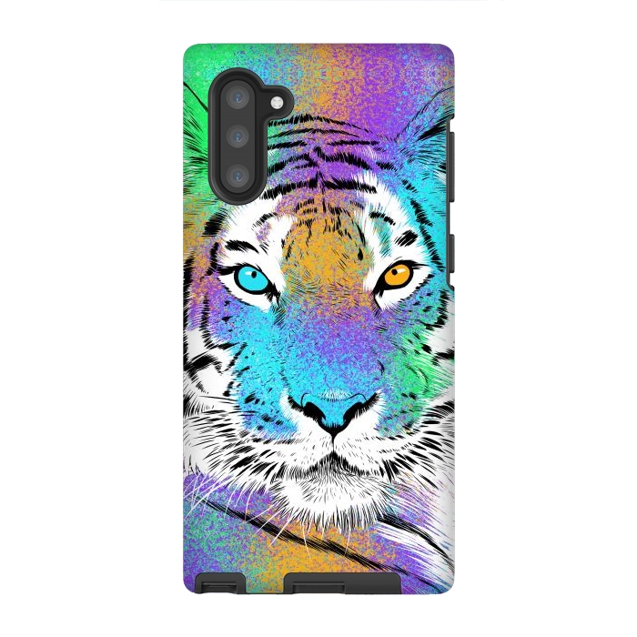 Galaxy Note 10 StrongFit Tiger Colorful by Alberto