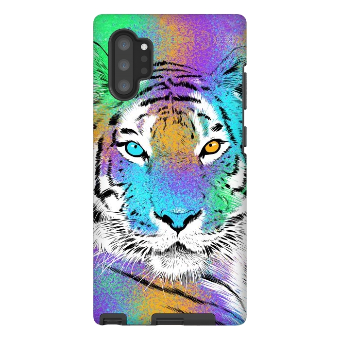 Galaxy Note 10 plus StrongFit Tiger Colorful by Alberto
