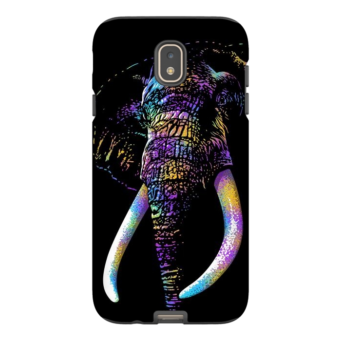 Galaxy J7 StrongFit Colorful Elephant by Alberto