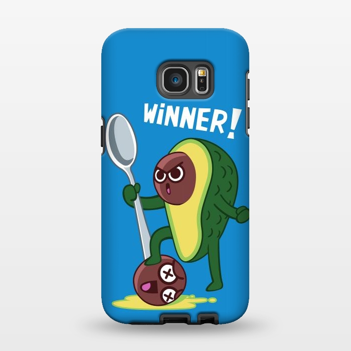 Galaxy S7 EDGE StrongFit Avocado Winner by Alberto