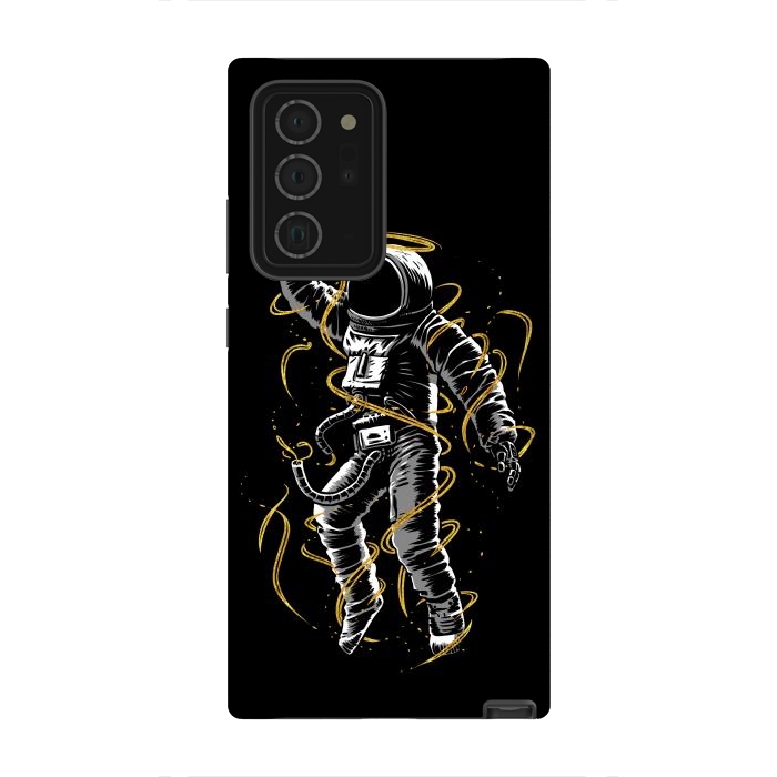 Galaxy Note 20 Ultra StrongFit Astronaut lines gold by Alberto