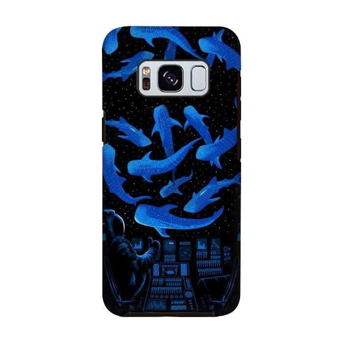 Galaxy S8 StrongFit Astronaut Killer Whale by Alberto